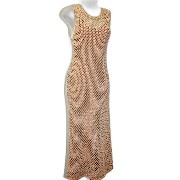 House-of-harlow Women's Gold Dress - Picture 2 of 8